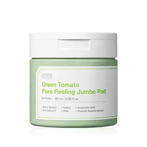 Sungboon Editor Green Tomato Pore Peeling Jumbo Pad