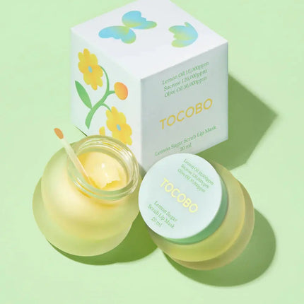 Tocobo Lemon Sugar Scrub Lip Mask