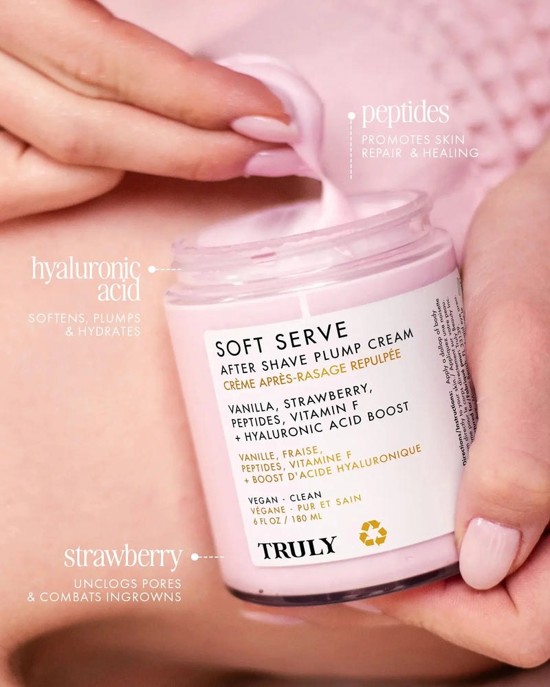 Truly Beauty Soft Serve After Shave Plump Cream