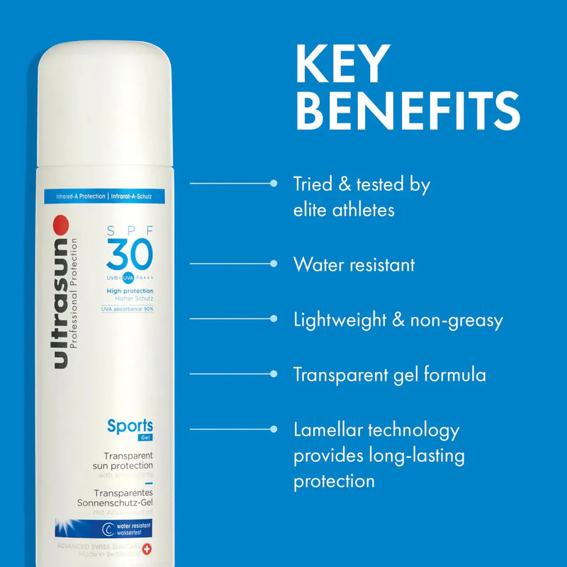 Ultrasun Sports Gel SPF 30 400 ml.