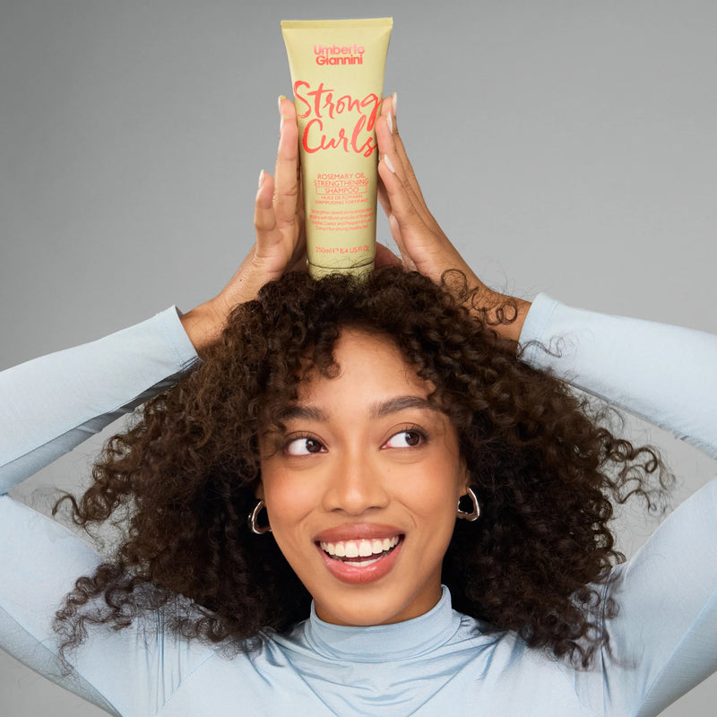 Umberto Giannini Strong Curls Rosemary Oil Shampoo