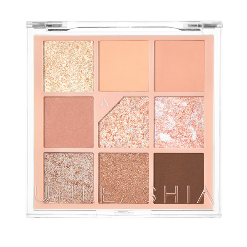 Unleashia Glitterpedia Eye Palette No.3 All of Coral Pink