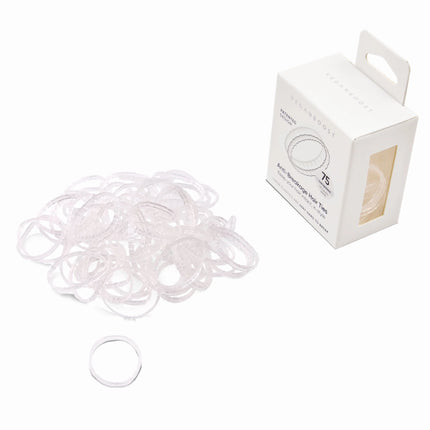 Veganboost Anti Breakage Hair Ties White