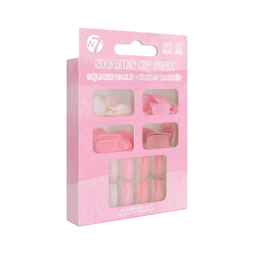 W7 Cosmetics Shades of Pinks 96pcs Nails Set