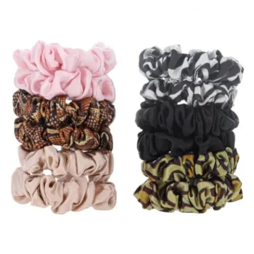 W7 Cosmetics Silky Knots 12 pcs Mini Hair Scrunchies