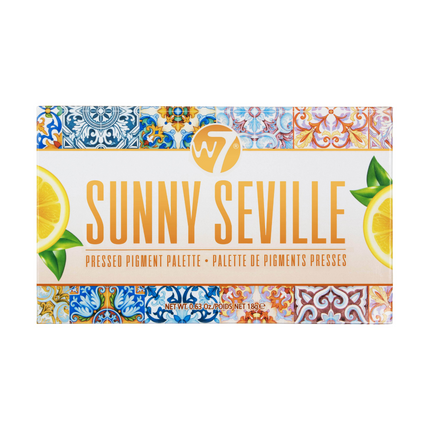 W7 Cosmetics Sunny Seville Pressed Pigment Palette