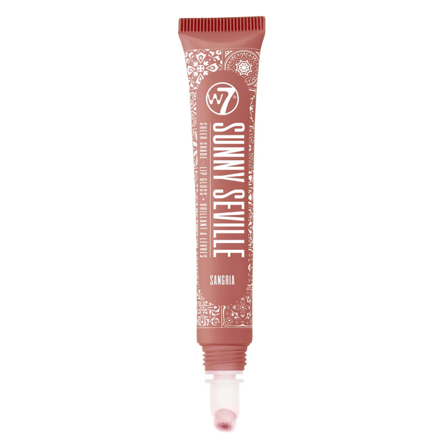 W7 Cosmetics Sunny Seville Sheer Shade Lip Gloss Sangria