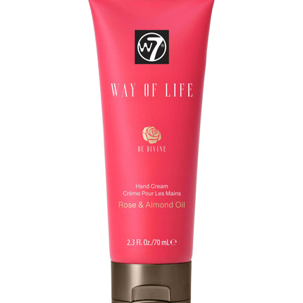 W7 Cosmetics Way of Life Hand Cream Rose & Almond