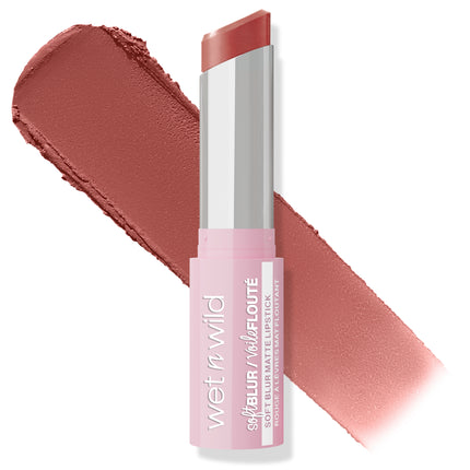 Wet n Wild Cloud Pout Soft Blur Matte Lipstick Nude For Love