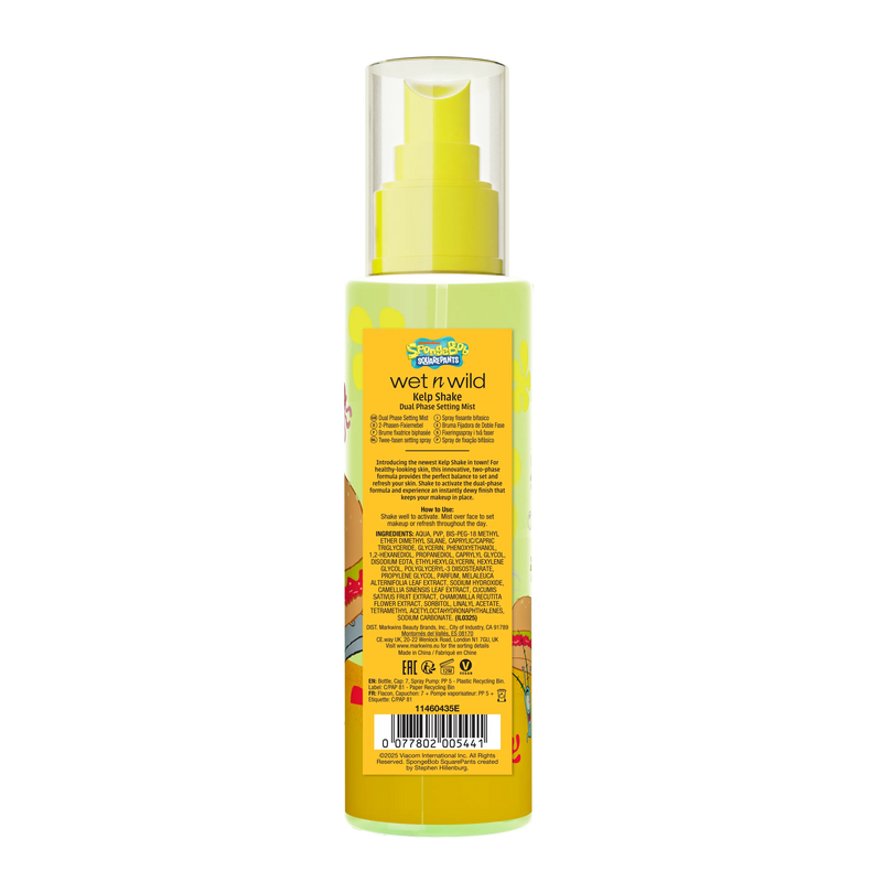 Wet n Wild Spongebob Dual Phase Setting Mist