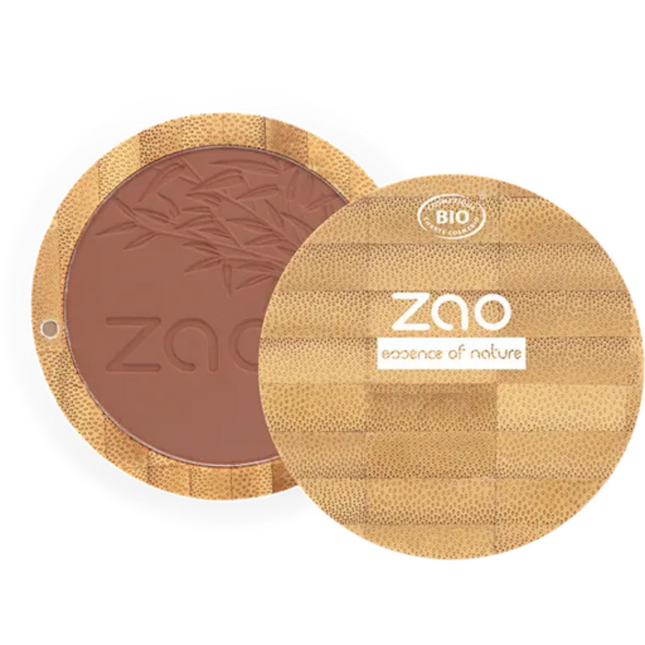 ZAO Bamboo Compact Blush 321 Brown Orange