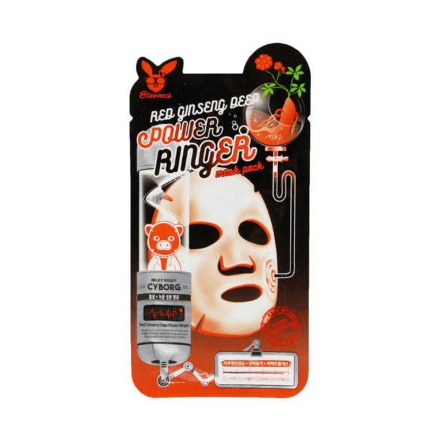 Elizavecca Red Ginseng Deep Power Ringer Mask