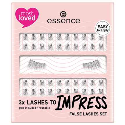 Essence Lashes to Impress False Lashes Set 01 Hey Pretty Lashes!