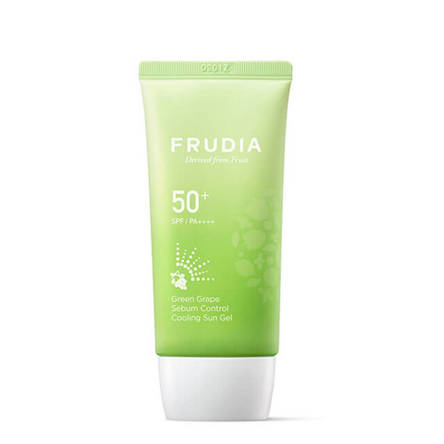 Frudia Green Grape Sebum Control Cooling Sun Gel