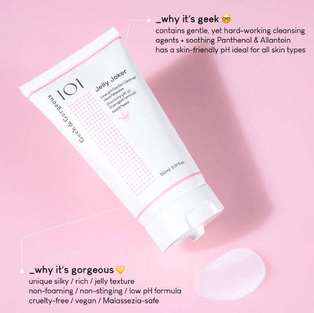 Geek & Gorgeous Jelly Joker Low Ph Gentle Cleanser