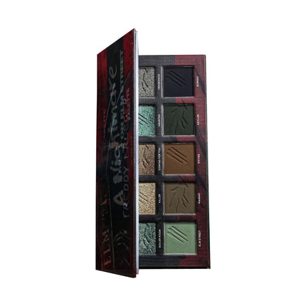 Glamlite x A Nightmare on Elm Street Eyeshadow Palette Freddy Krueger