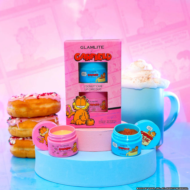 Glamlite x Garfield I Donut Care Lip Care Duo