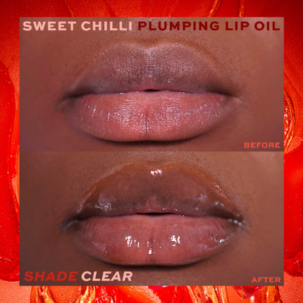 I Heart Revolution Sweet Chilli Plumping Lip Oil Clear