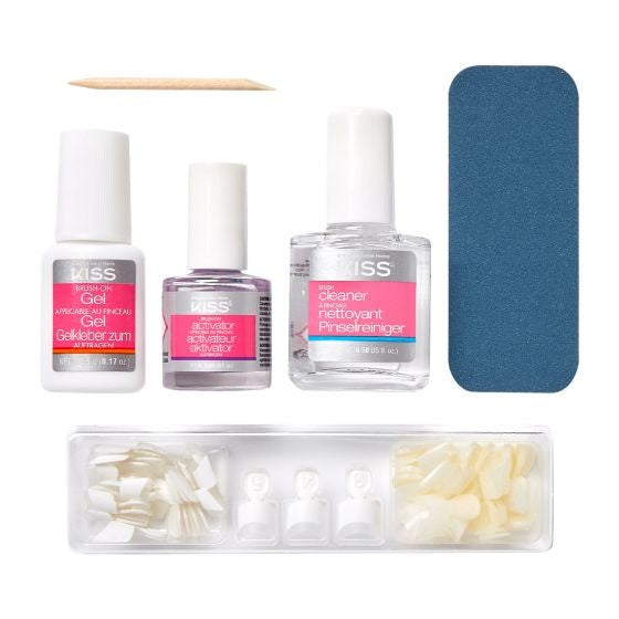 Kiss Brush On Gel Kit