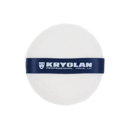 Kryolan Professional Make-up Powder Puff White 7 cm