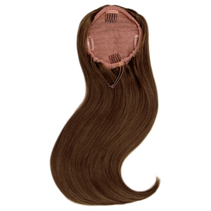 Lullabellz Sleek Full Body 22 Inch Ponytail Chestnut