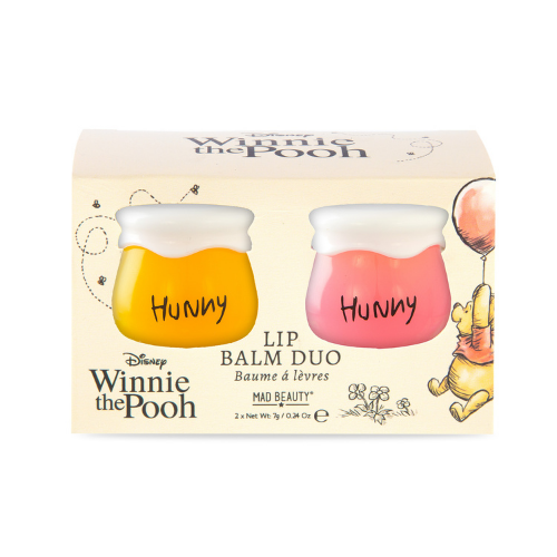 Mad Beauty Winnie The Pooh Honeypot Lip Balm Duo