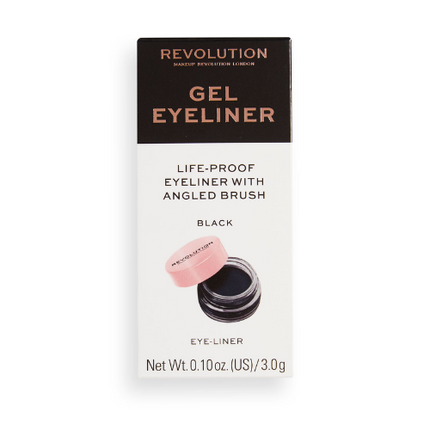 Makeup Revolution Gel Eyeliner Pot With Brush