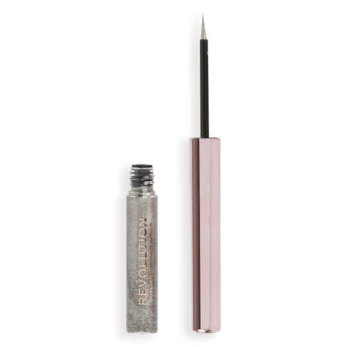 Makeup Revolution Super Flick Liquid Eyeliner Silver