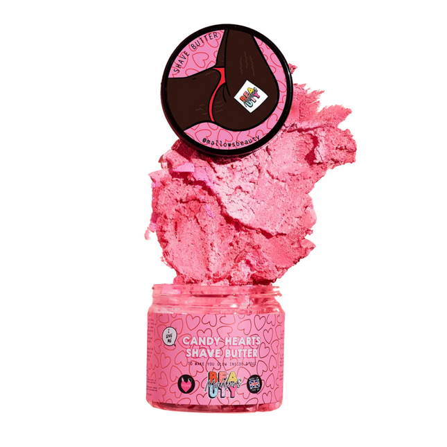 Mallows Beauty Candy Hearts Shave Butter