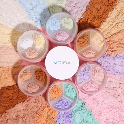 Moira Set & Correct Loose Setting Powder 005 Rose Pink