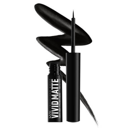 NYX Professional Makeup Vivid Matte Liquid Liner Black