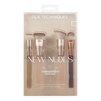 Real Techniques New Nudes Nothing But You Face Set