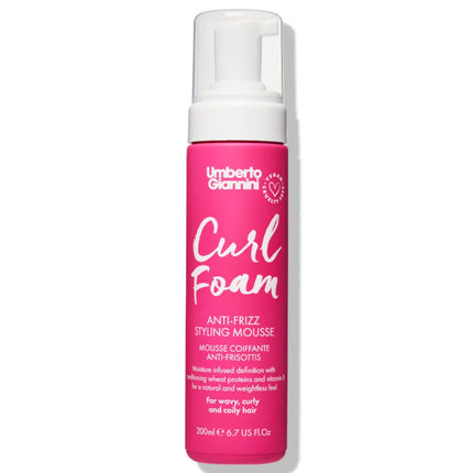 Umberto Giannini Curl Foam Anti-Frizz Styling Mousse