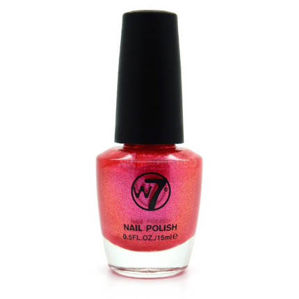 W7 Cosmetics Shimmer Nail Polish 104 Strawberry Daiquiri