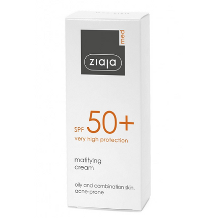 Ziaja Med SPF 50 Matterende Crème